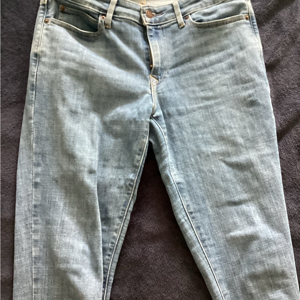 Levi's Light Blue Skinny Jeans for Women